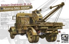 AFV Club 35279 German Kfz.100 Bussing Nag 4500A W/ Bilstein 3T CRANE