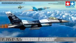 Tamiya 61106 F-16C/N AGGRESSOR/ADVERSARY (1:48)