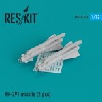 RESKIT RS72-0101 KH-29T (AS-14B 'KEDGE) MISSILES (2 PCS) 1/72