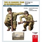 Mirage Hobby 350003 Two US Rangers Team In Reconnaissance - WW2 US Rangers Team Normandy 1944 (Part 2) 1/35