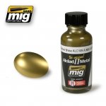 AMMO of Mig Jimenez 8206 POLISHED BRASS ALC109 30ml