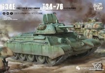 Border Model BT-009 T-34E First Type of Spaced Armour T-34-76 (112 factory) 1/35
