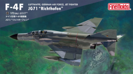 Fine Molds FX06 IJN Luftwaffe, German Air Force, Jet Fighter F-4F JG71 Richthofen 1/72