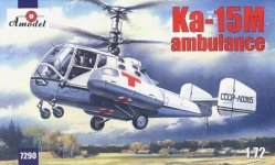 A-Model 07290 Kamov Ka-15M Soviet Ambulance Helicopter 1:72