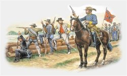 Italeri 6014 Confederate Troops (1:72)