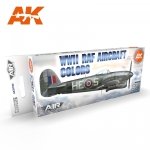AK Interactive AK11723 WWII RAF AIRCRAFT COLORS 8x17 ml