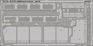 Eduard 36120 M-1131 additional armour 1/35 Trumpeter