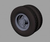 Panzer Art RE35-457 Hanomag SS100 road wheels (Fulda) 1/35