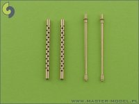 Master AM-32-001 Browning M2 aircraft .50 caliber (12.7mm) barrels (2pcs) (1:32)