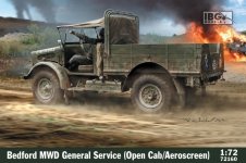 IBG 72160 Bedford MWD General Service (Open Cab/Aeroscreen) 1/72