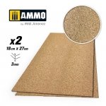 AMMO of Mig Jimenez 8837 Create Cork Fine Grain 2x3mm