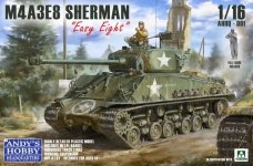 Andy's Hobby Headquarters AHHQ-001 M4A3E8 Sherman Easy Eight 1/16
