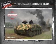 Thunder Model 35103 Bergepanzer 38 Hetzer Early w/ Full interior 1/35