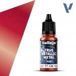 Vallejo 77126 Ruby Red - True Metallic Metal - Base 18ml