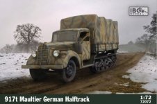 IBG 72072 917t Maultier German Halftrack 1/72