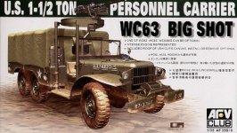 AFV Club 35S18 WC63 1,5t 6x6 Personnel Carrier (1:35)