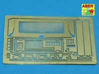 Aber 35G11 Grille cover for russian tank T-34/76 model 1940 (1:35)