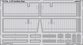 Eduard 32346 A-4F landing flaps 1/32 Trumpeter