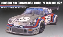 Fujimi 126487 RS-23 Porsche 991 Carrera RSR Turbo Le Mans 1974 #22 1/24