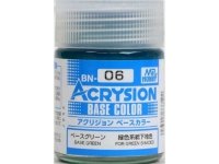 Gunze Sangyo BN06 Acrysion Base Color - Green 18ml