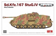 Rye Field Model 5060 Sd.Kfz.167 StuG.IV Early Production w/workable track links 1/35