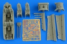 Aires 4780 F-15D Eagle cockpit set (late v.) 1/48 GWH