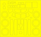 Eduard EX591 A-26B REVELL 1/48