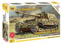 Zvezda 5041 German tank destroyer FERDINAND (1:72)