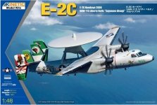 Kinetic K48066 E-2C Hawkeye 2000 VAW-115 Liberty Bells Sayonara Atsugi  1/48