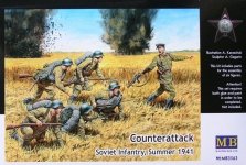 Master Box 3563 Counterattack Soviet infantry, summer 1941 (1:35)