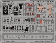 Eduard FE376 P-39Q/ N 1/48 Hasegawa