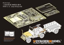 Voyager Model PE351065 WWII U.S. Jeep Willys MB For TAKOM 2126 1/35