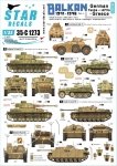 Star Decals 35-C1273 Balkan WW2 # 4 1/35