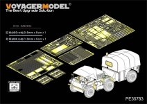 Voyager Model PE35783 Modern US M792 GAMA GOAT 6X6 Ambulance Truck (For TAMIYA 35342) 1/35