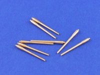 Aber 1:700L-01 Set of 8 pcs 380 mm long barrels for turrets without antiblast covers ships Richelieu, Jean Bart 1/700