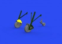 Eduard 672247 Z-37A wheels for Eduard 1/72