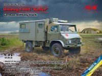ICM 35136 Unimog 404 S “Koffer” German military truck 1/35