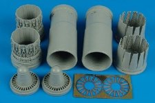 Aires 2119 EF 2000A early exhaust nozzles 1/32 Trumpeter