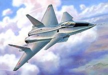 Zvezda 7252 MiG 1.44 Russian multirole fighter 1/72