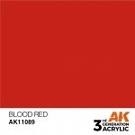 AK Interactive AK11089 BLOOD RED – STANDARD 17ml