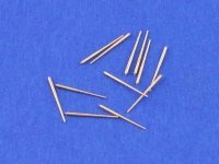 Aber 1:700L-04  Set of 12 pcs 100 mm barrels for French warships 1/700