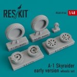 RESKIT RS48-0166 A-1 Skyraider early version wheels set 1/48