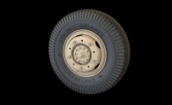 Panzer Art RE35-293 Road wheels Sd.Kfz 234 (Commercial A) 1/35