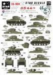 Star Decals 35-934 US 44th TANK BATTALION 1/35