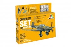 Italeri 72010 Junker Ju-87B Stuka - Complete Set For Modeling - Starter kit 1/72