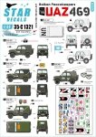 Star Decals 35-C1321 UAZ-469 1/35