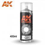 AK Interactive AK1010 FINE PRIMER GREY SPRAY 400ml
