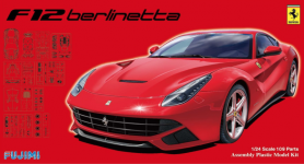 Fujimi 126197 Ferrari F12 DX (1:24)