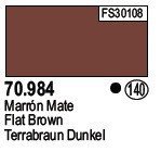 Vallejo 70984 Flat Brown (140)