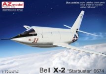 AZ Model AZ7680 Bell X-2 „Starbuster“ 6674 1/72